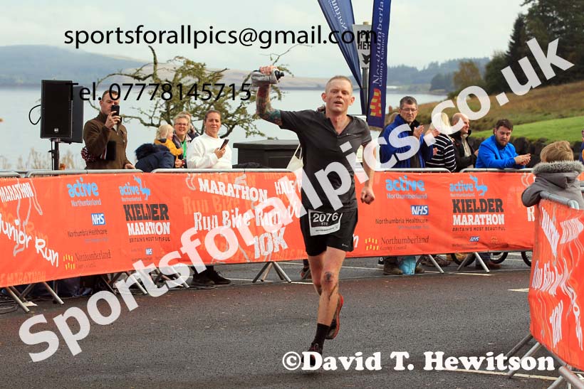 The Kielder Marathon, 2023 Kielder Marathon and Half Marathon, Northumberland.  Photo: David T. Hewitson/Sports for All Pics